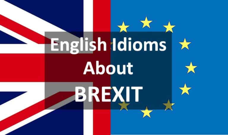 English idioms about BREXIT